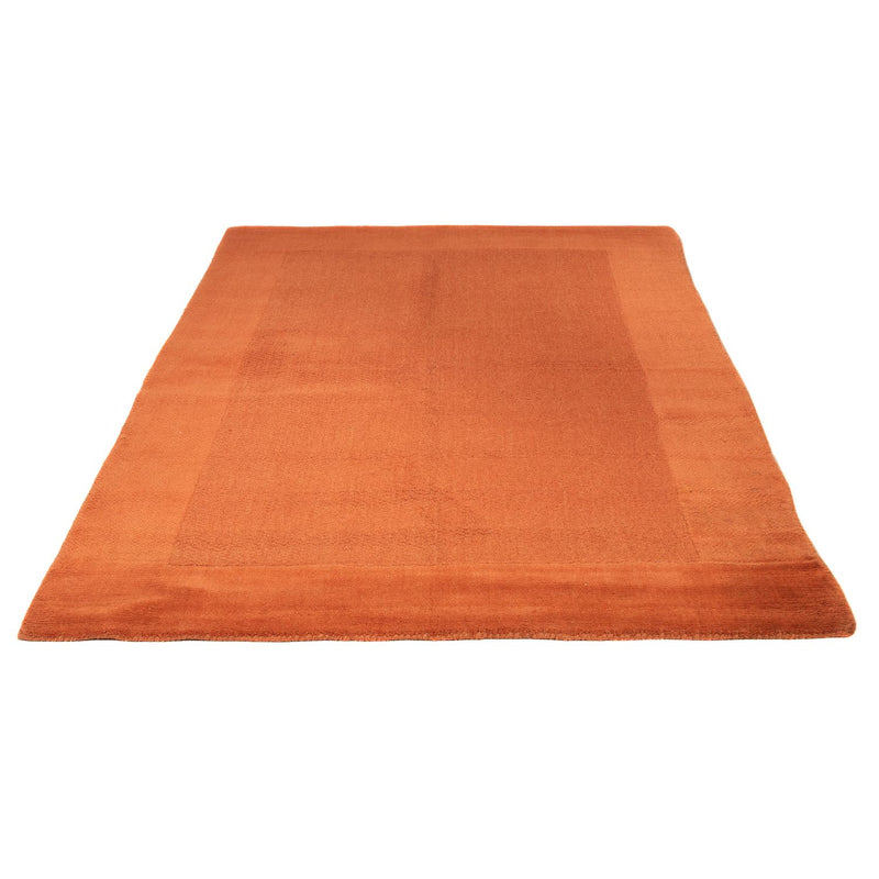 Gabbeh Teppich Indus 150x200cm - Wollteppich - rost