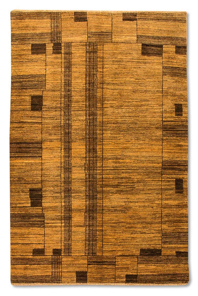 Ziegler Modern Teppich 98x149cm - Orientteppich - mehrfarbig