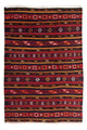 Kelim Teppich - Old 140 x 210 cm - mehrfarbig