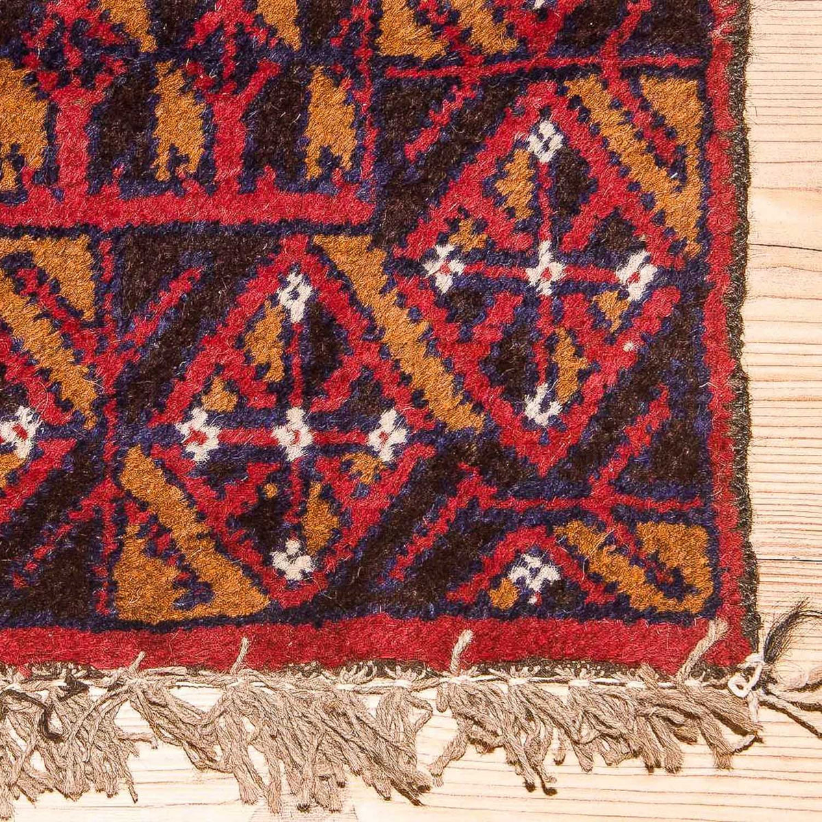 Belutsch Teppich 77x129cm - Orientteppich - rot