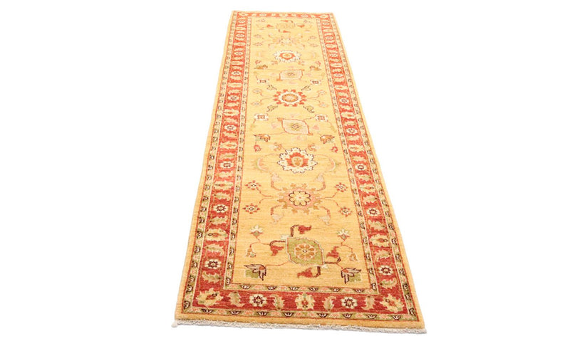 Ziegler Teppich 67x298cm - Orientteppich - beige
