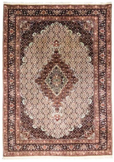 Bidjar - Takab Teppich 210x296cm - Perserteppich - blau
