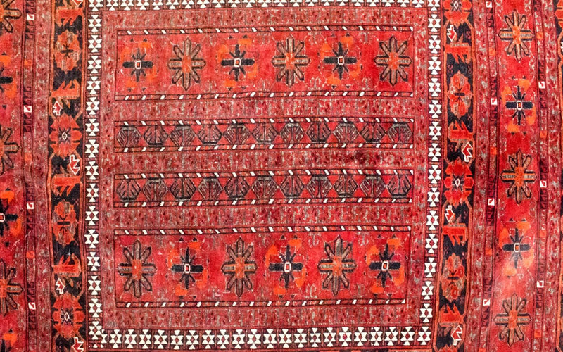 Buchara Teppich 172x225cm - Orientteppich - rot
