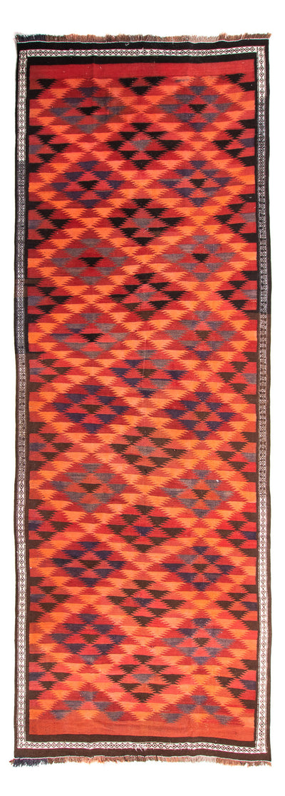 Kelim Teppich Old 148x365cm - mehrfarbig