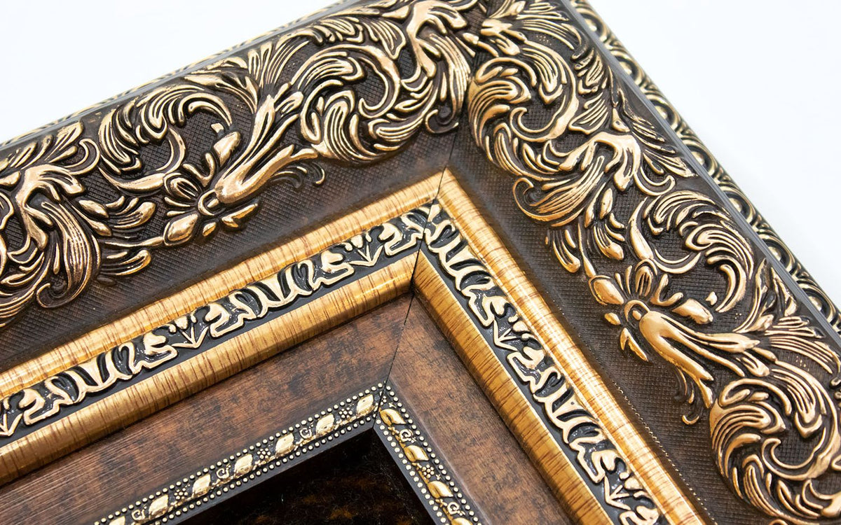 Bild-Teppich 80x115cm - Orientteppich - mehrfarbig