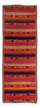 Kelim Teppich - Old 125 x 340 cm - mehrfarbig