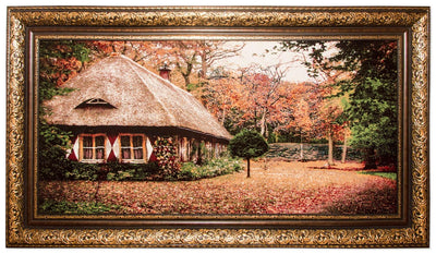 Bild-Teppich 65x114cm - Orientteppich - mehrfarbig