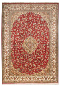 Kaschmir Seide Teppich 170x245cm - Orientteppich - rot – product image