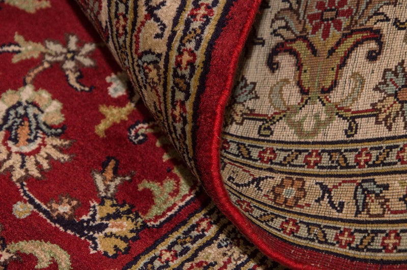 Kaschmir Seide Teppich 170x245cm - Orientteppich - rot