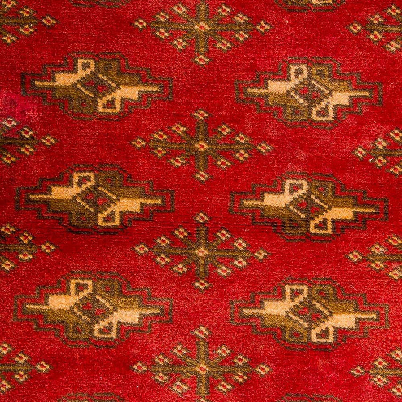 Turkaman Teppich 95x123cm - Orientteppich - rot