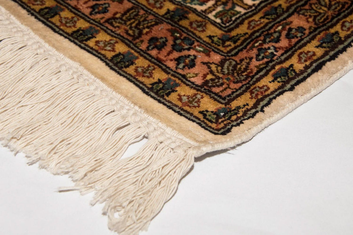 Kaschmir Seide Teppich 173x295cm - Orientteppich - beige