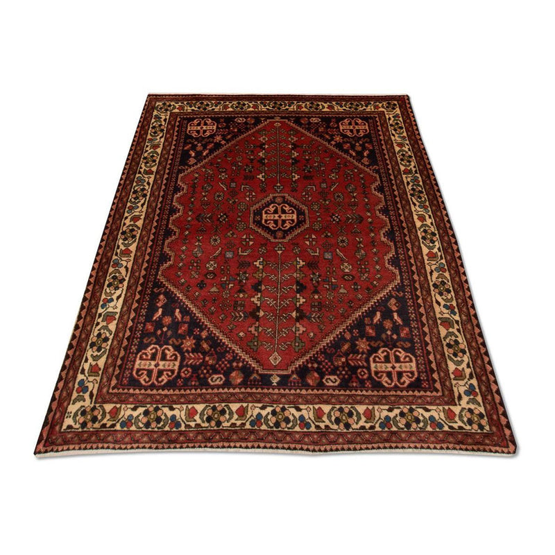 Abadeh Teppich 103x151cm - Perserteppich - rot