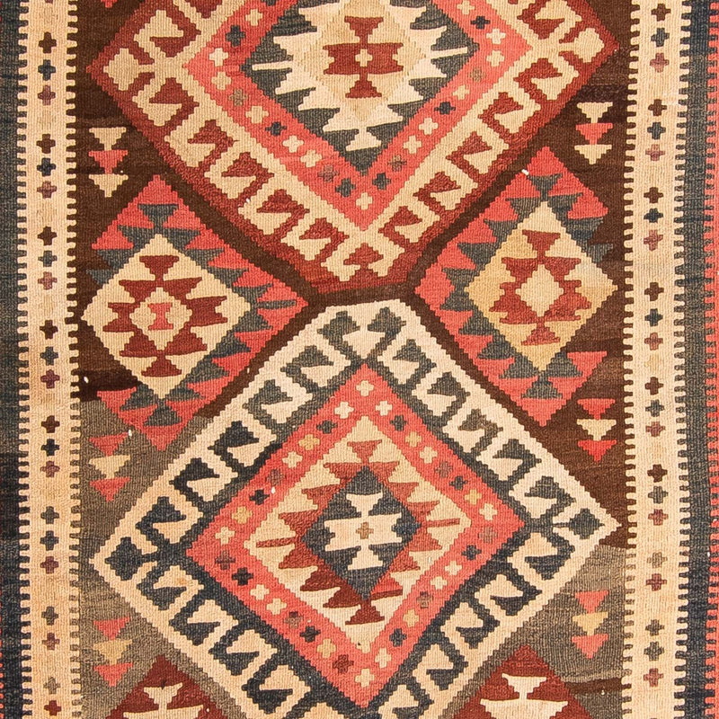 Kelim Teppich - Old 135 x 402 cm - mehrfarbig