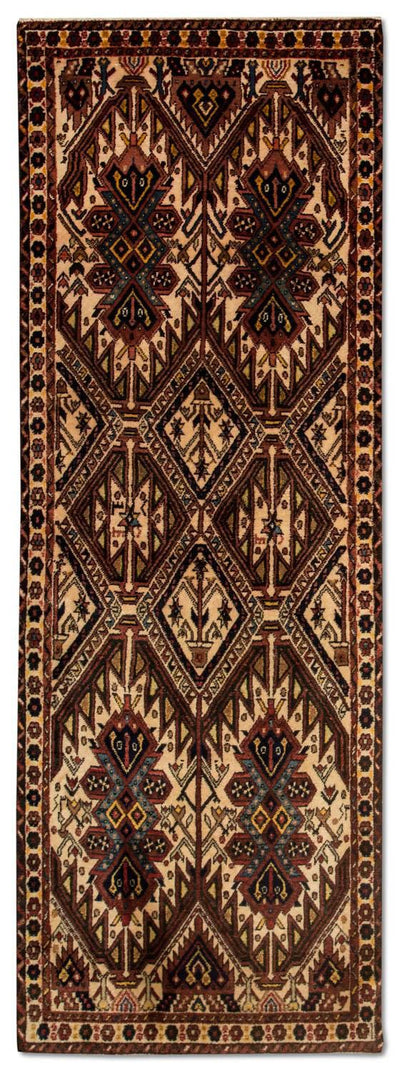 Sharbabak Teppich 62x181cm - Perserteppich - mehrfarbig