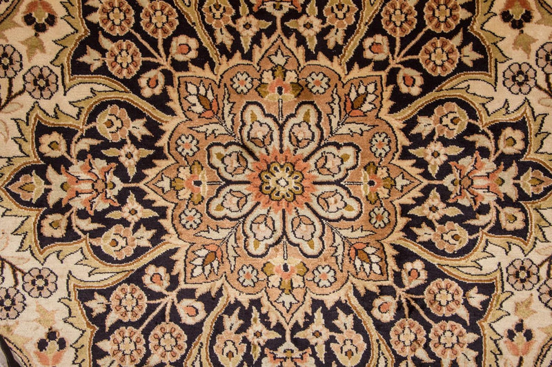 Kaschmir Seide Teppich 234x342cm - Orientteppich - beige