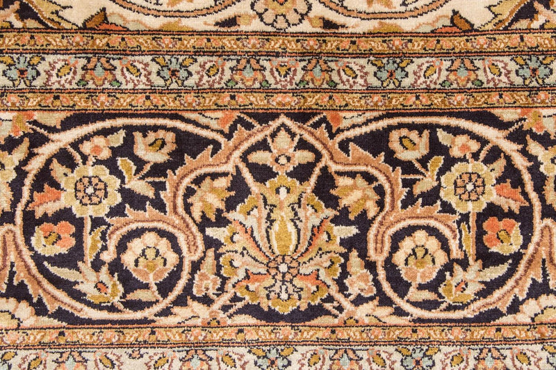 Kaschmir Seide Teppich 234x342cm - Orientteppich - beige