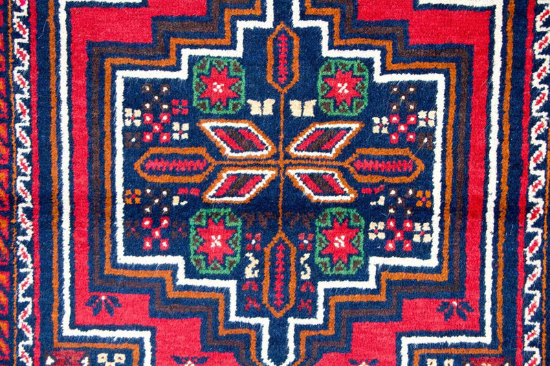 Belutsch Teppich 73x126cm - Orientteppich - rot