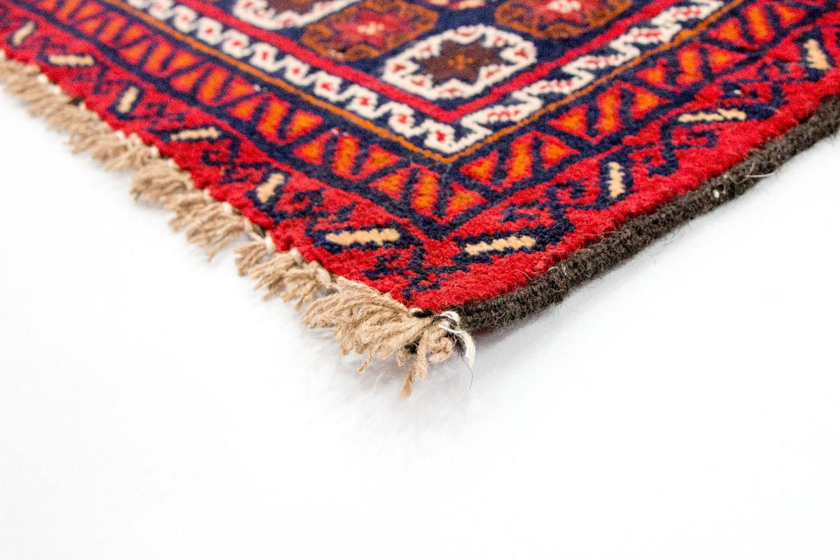 Belutsch Teppich 73x126cm - Orientteppich - rot