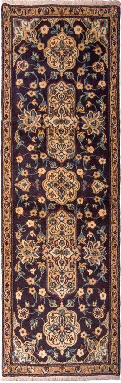 Nain - 9La Teppich 59x202cm - Perserteppich - dunkelblau