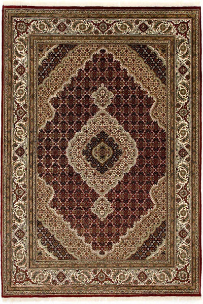 Täbriz Teppich 163x233cm - Orientteppich - rot