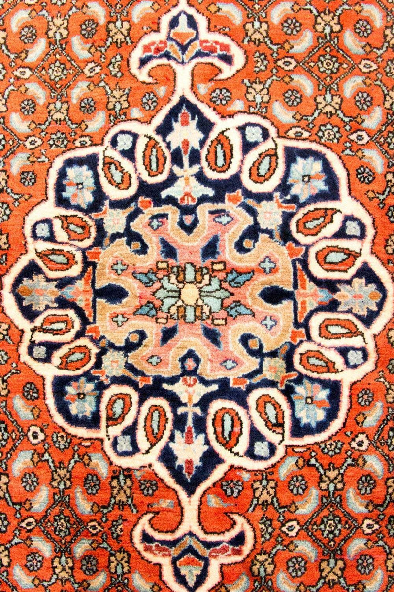 Bidjar Teppich 120x165cm - Perserteppich - orange