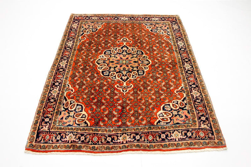 Bidjar Teppich 120x165cm - Perserteppich - orange