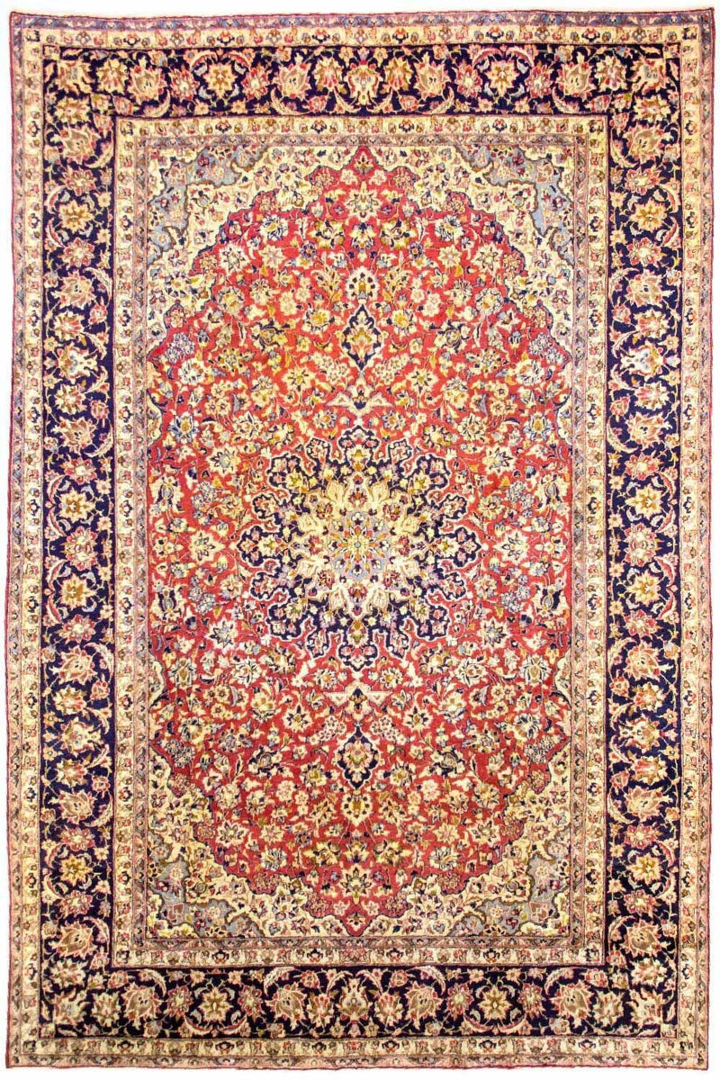 Najafabad Teppich 289x424cm - Perserteppich - rot