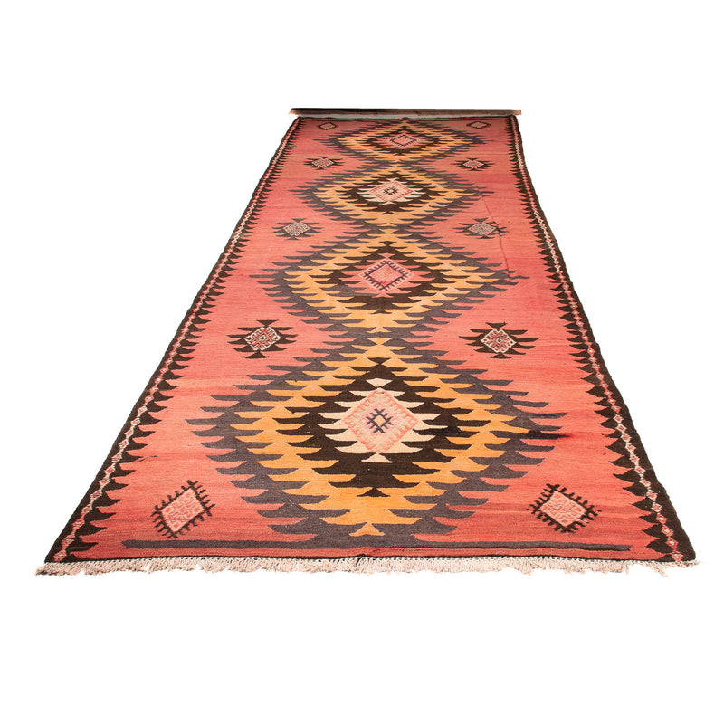 Kelim Teppich Old 160x410cm - rost