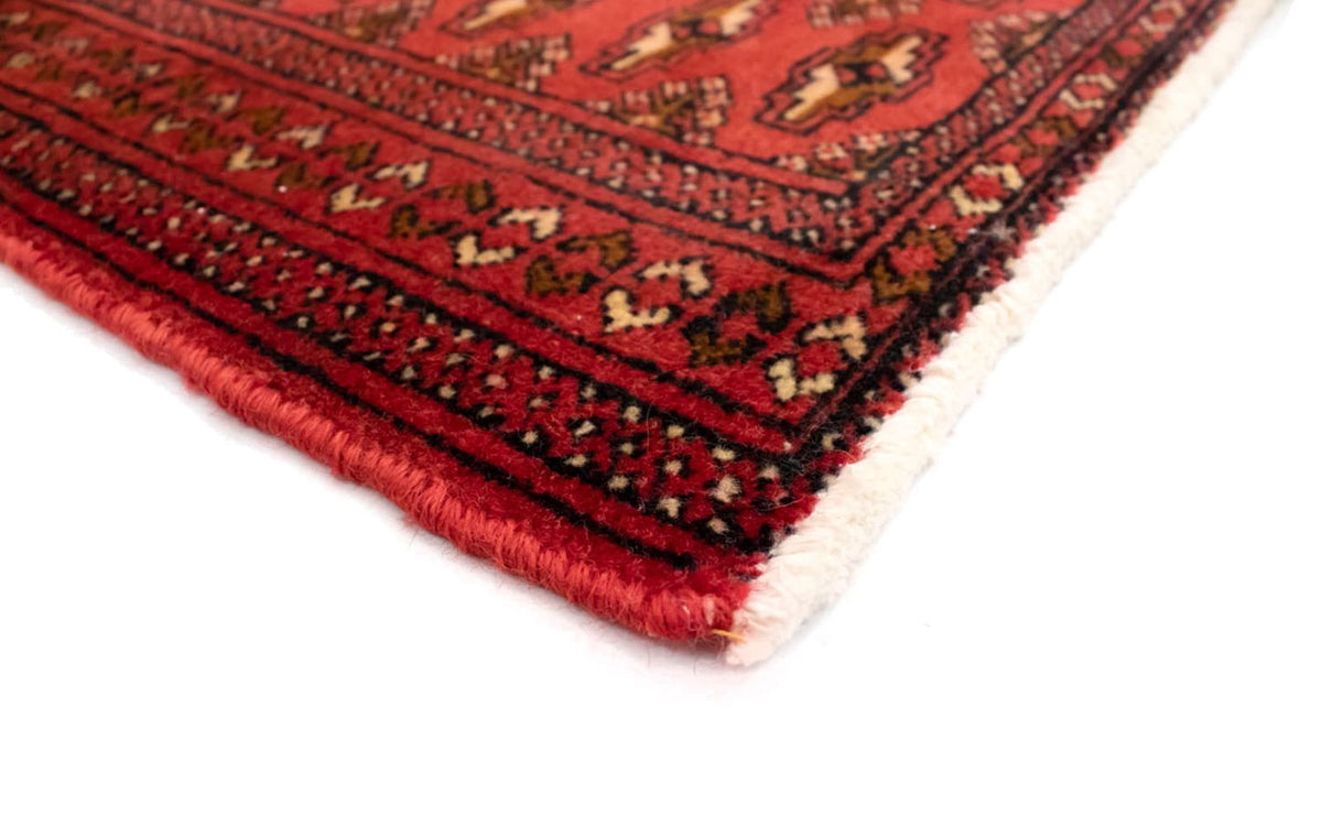 Turkaman Teppich 50x100cm - Orientteppich - rot