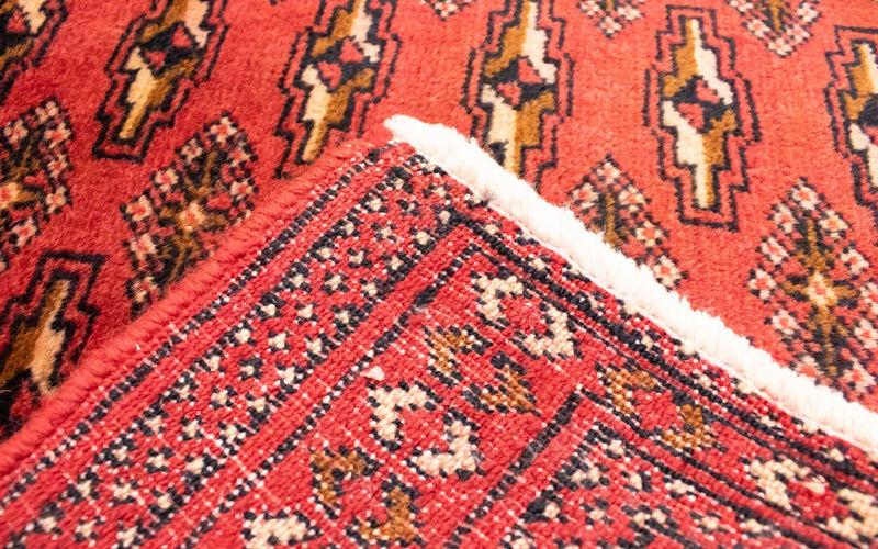 Turkaman Teppich 50x100cm - Orientteppich - rot