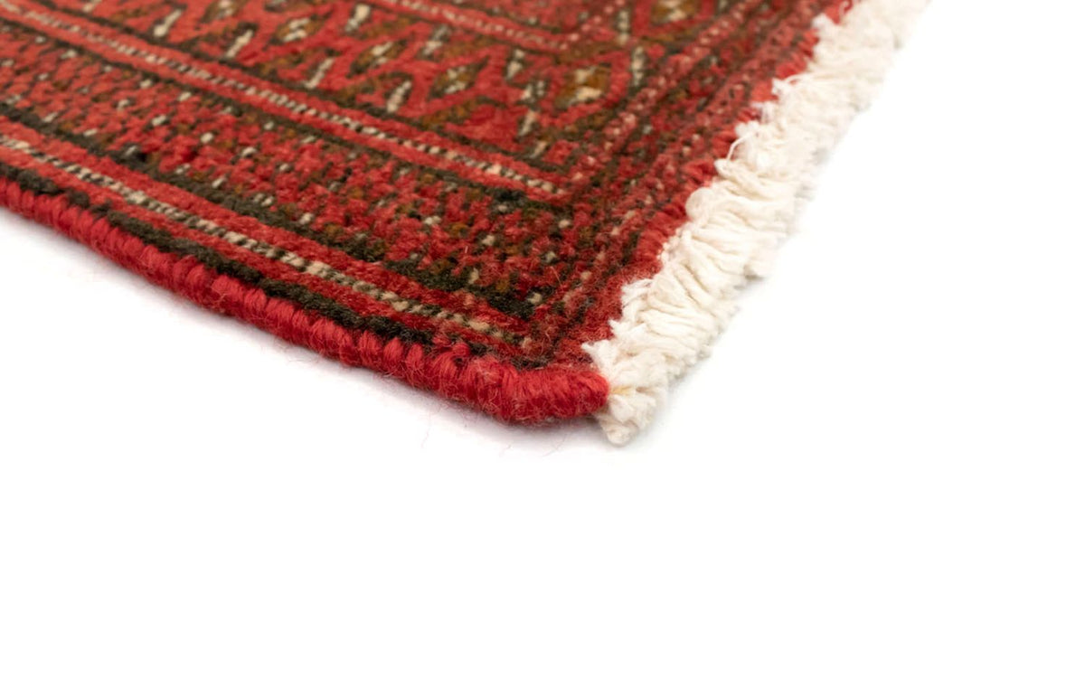 Turkaman Teppich 50x100cm - Orientteppich - rot