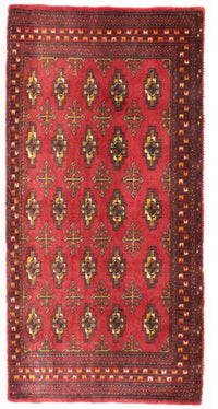Turkaman Teppich 50x100cm - Orientteppich - rot – product image