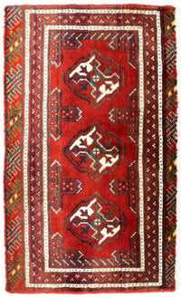 Turkaman Teppich 50x100cm - Orientteppich - rot – product image