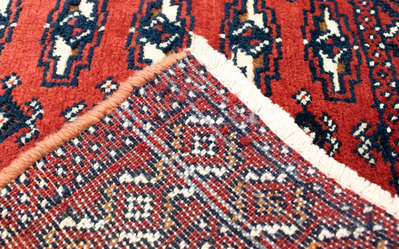 Turkaman Teppich 50x100cm - Orientteppich - rot