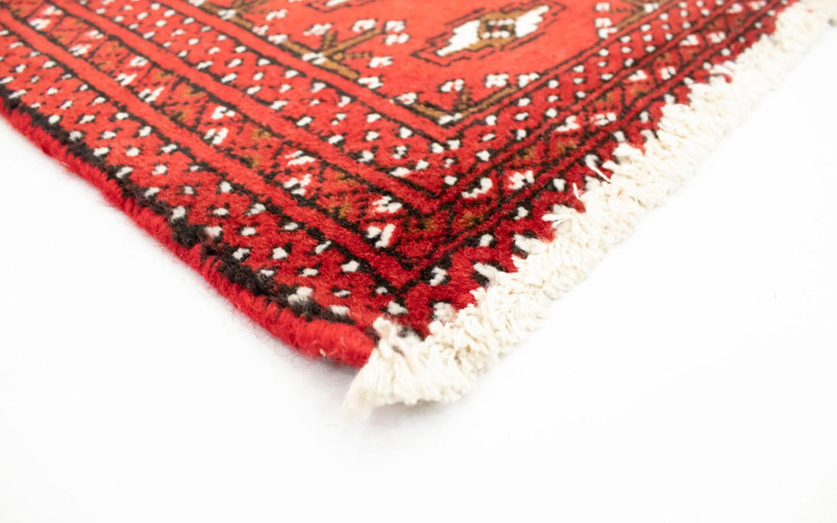 Turkaman Teppich 50x100cm - Orientteppich - rot
