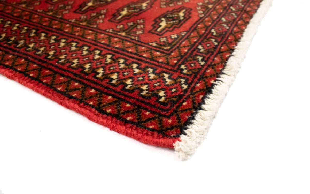 Turkaman Teppich 50x100cm - Orientteppich - rot