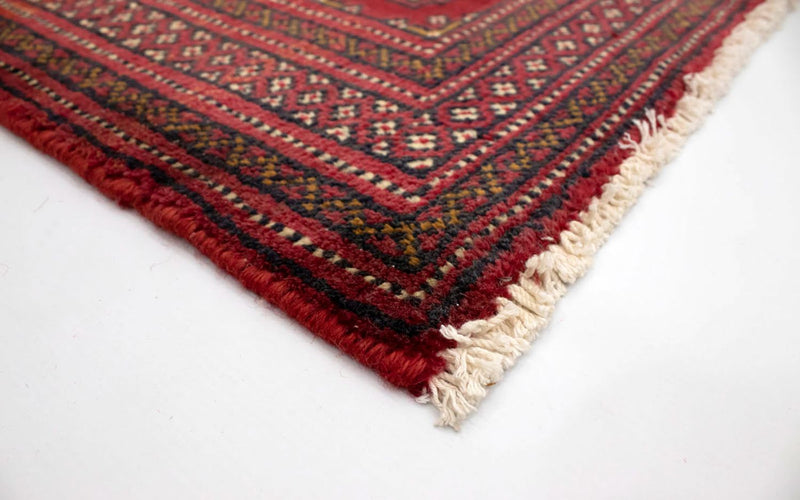 Turkaman Teppich 50x100cm - Orientteppich - rot