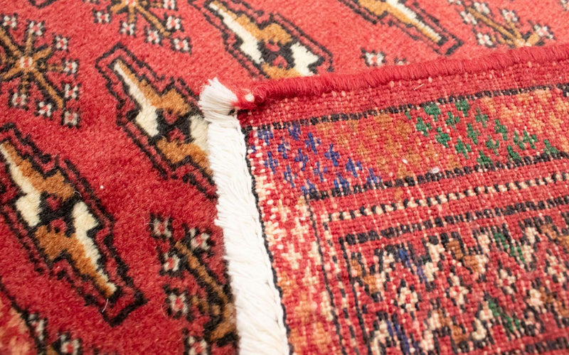 Turkaman Teppich 50x100cm - Orientteppich - rot