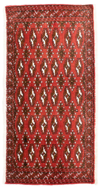 Turkaman Teppich 50x100cm - Orientteppich - rot – product image