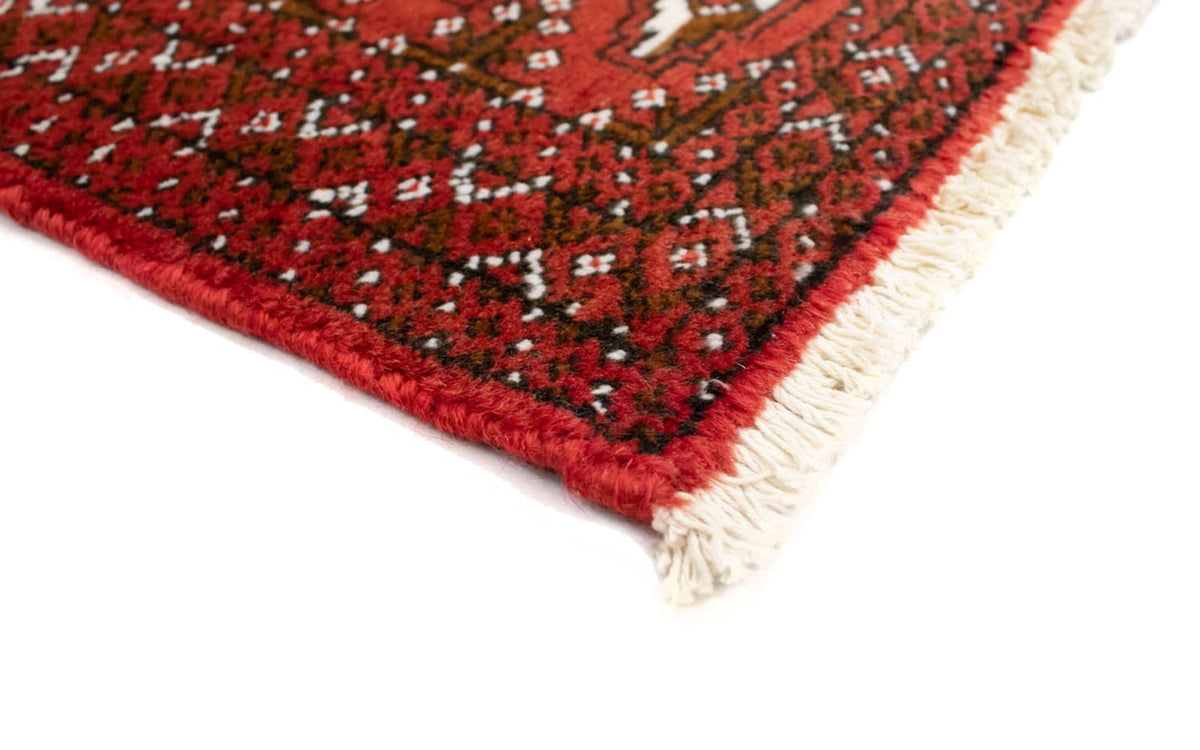 Turkaman Teppich 50x100cm - Orientteppich - rot
