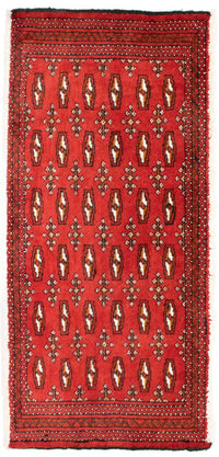 Turkaman Teppich 50x100cm - Orientteppich - rot – product image