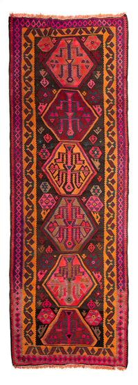 Kelim Teppich Old 142x375cm - mehrfarbig – product image