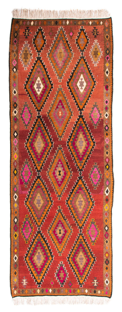 Kelim Teppich Old 130x330cm - mehrfarbig