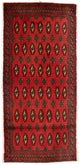 Turkaman Teppich 60x130cm - Orientteppich - rot