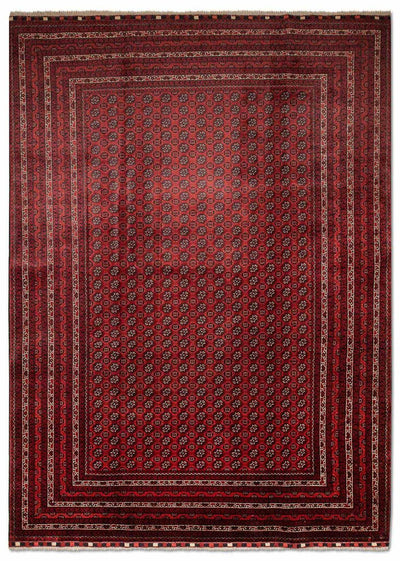 Buchara Teppich 197x301cm - Orientteppich - rot