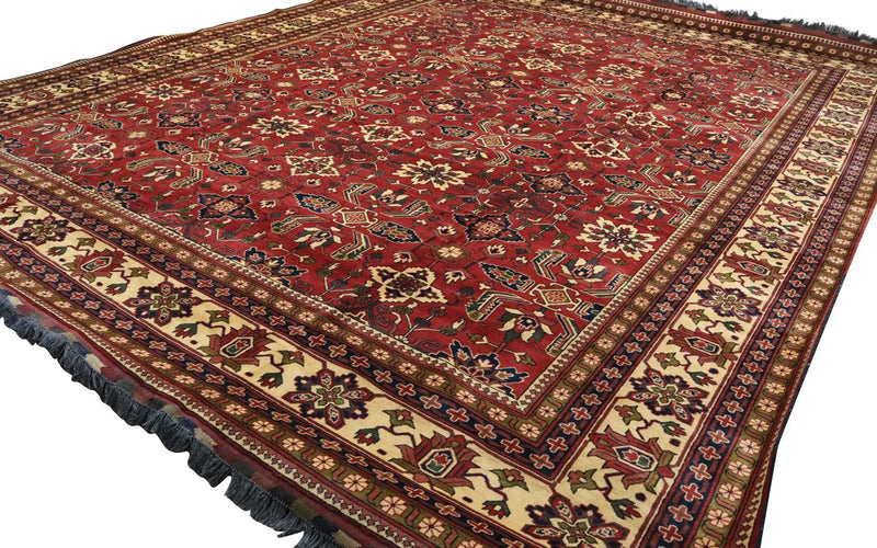 Hatschlu Teppich 401x492cm - Orientteppich - rot
