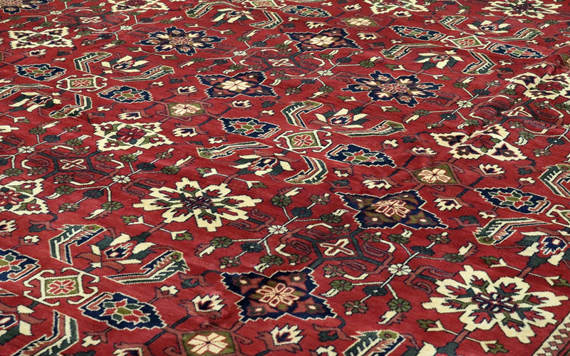 Hatschlu Teppich 401x492cm - Orientteppich - rot