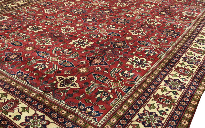 Hatschlu Teppich 401x492cm - Orientteppich - rot