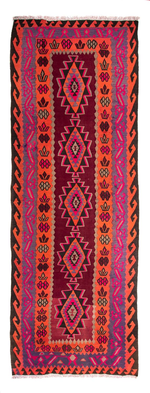 Kelim Teppich - Old 141 x 390 cm - mehrfarbig