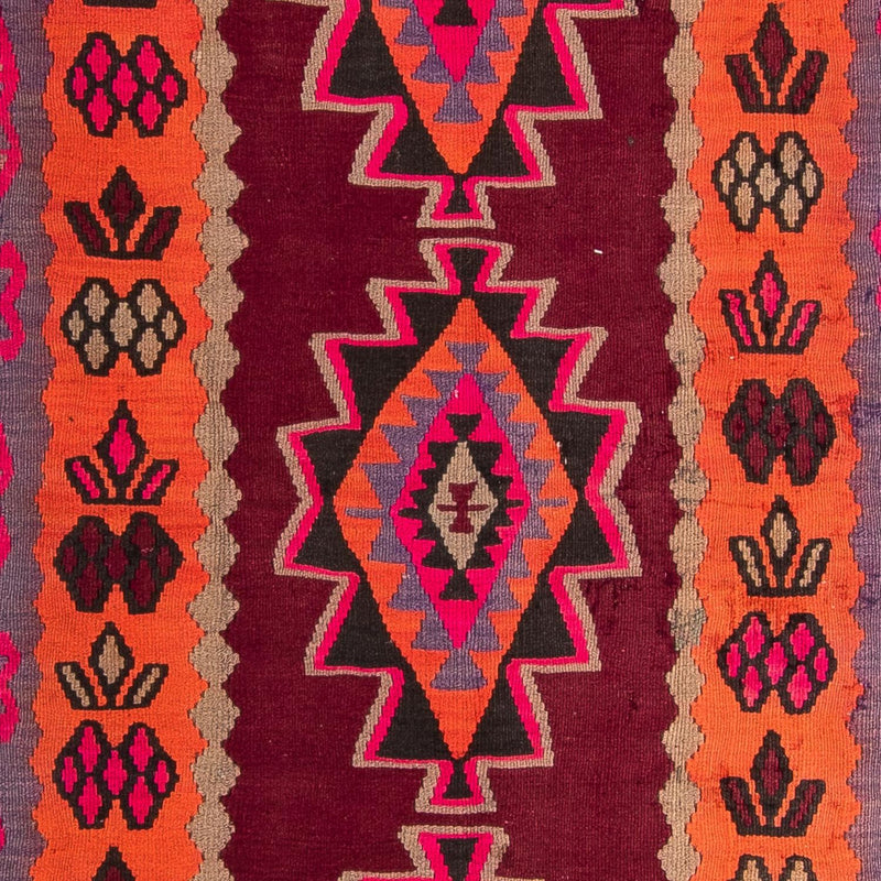 Kelim Teppich - Old 141 x 390 cm - mehrfarbig